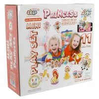 Akar Jagu Konuşan Oyuncak Mini Play Set Prenses