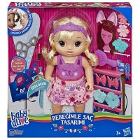 Baby Alive Bebeğimle Saç Tasarımı Sarışın