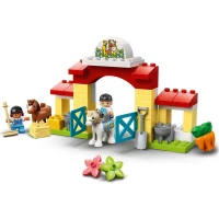 Lego Duplo At Ahırı ve Midilli Bakımı 10951