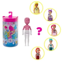 Barbie Color Reveal Renk Değiştiren Sürpriz  Chelsea Renk Bloklu