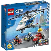 Lego City Polis Helikopteri Takibi