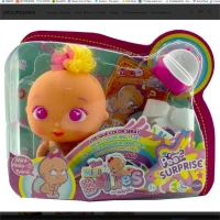 Mini Bellies Renkli Tuvaletler - Mini Pinky-Twink