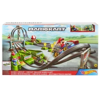 Hot Wheels Mario Kart Motorlu Çılgın Dönüş Parkuru Yarış Seti
