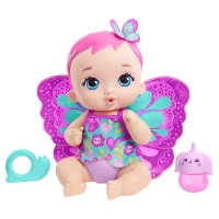 My Garden Baby Kelebek Bebeğimin Bakım Zamanı Pembe Saçlı Bebek