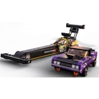 Lego Speed Champions Mopar Dodge//SRT Top Fuel Dragster ve 1970 D