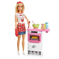 Barbie Mutfakta Oyun Seti FHP57