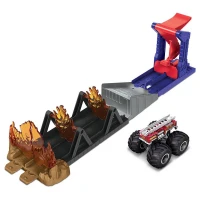 Hot Wheels Monster Trucks Aksiyona Başlangıç Oyun Seti - Fire Thr