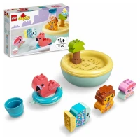 Lego Duplo İlk Banyo Zamanı Eğlencesi: Yüzen Hayvan Adası 10966