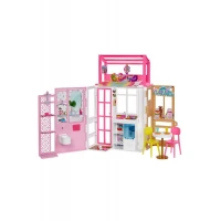 Barbie Portatif Taşınabilir Evi Hcd47