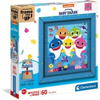 Clementoni Baby Shark Frame Me Up Puzzle 60 Parça