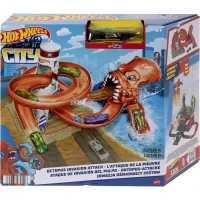 Hot Wheels Ahtapot İstilası Saldırısı Oyun Seti