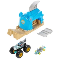 Hot Wheels Monster Trucks Fırlatıcılı Shark Wreak Oyun Seti