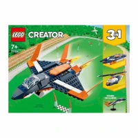 Lego Creator 3’ü 1 Arada Süpersonik Jet 31126