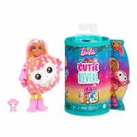 Barbie Cutie Reveal Bebekler Chelsea Tropikal Orman Serisi - Maym