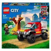 LEGO City 4x4 İtfaiye Kamyonu Kurtarma Operasyonu 60393
