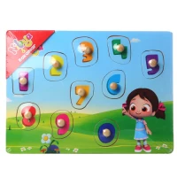 Niloya Ahşap Puzzle - Rakamlar