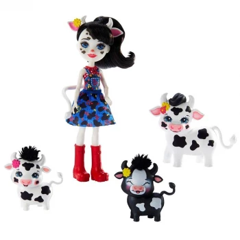 Enchantimals Aile Serileri Oyun Seti Cambrie Cow