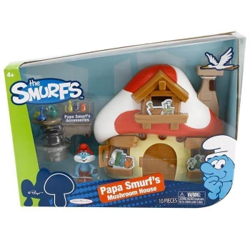 Şirinler Şirin Baba’nın Mantar Evi Oyun Seti Model 1