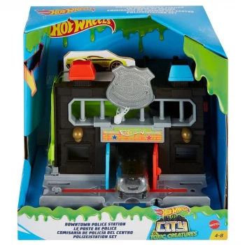 Hot Wheels Şehirde Polis Merkezi Oyun Seti
