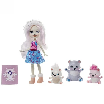 Enchantimals Pristina Polar Beer, Glacier, Diver ve Paddle Oyun S