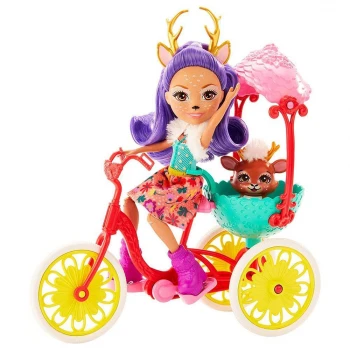Enchantimals Danessa Deer ve Sprint Bisikletli Dostlar Oyun Seti
