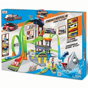 Maisto Megatropolis Mega Garaj Araç Oyun Seti