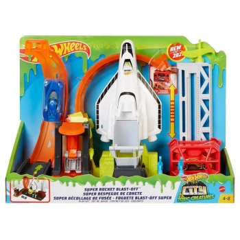 Hot Wheels Süper Roket Fırlatıcı Oyun Seti