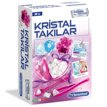 Clementoni Bilim ve Oyun - Kristal Takılar