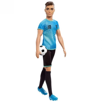 Barbie Ken Kariyer Bebekleri Futbolcu