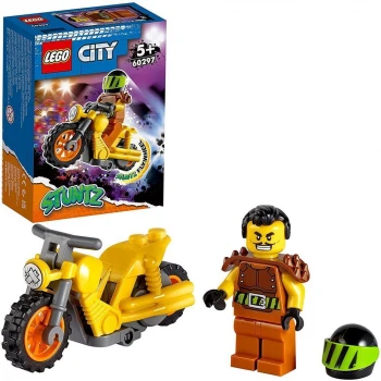 Lego City Yıkım Gösteri Motosikleti 60297