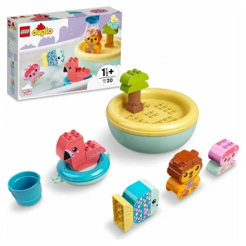 Lego Duplo İlk Banyo Zamanı Eğlencesi: Yüzen Hayvan Adası 10966