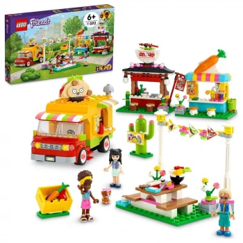 Lego Friends Sokak Lezzetleri Pazarı Yapım Seti 41701