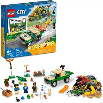 Lego City Vahşi Hayvan Kurtarma Görevleri 60353