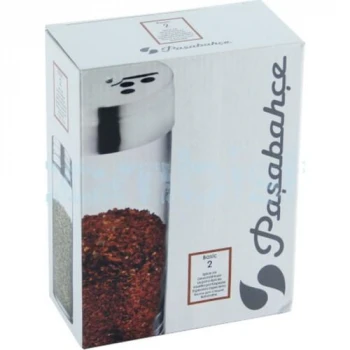 Paşabahçe 43890 Basic Metal Kap.tuzluk 2 Li