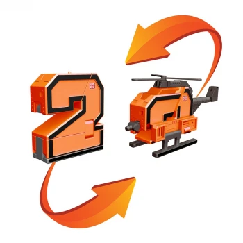 Pocket Morphers Dönüşebilen Numaralar Helikopter