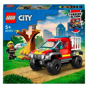 LEGO City 4x4 İtfaiye Kamyonu Kurtarma Operasyonu 60393