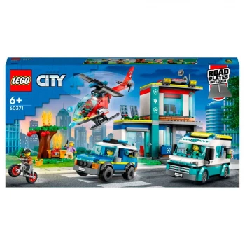 LEGO City Acil Durum Araçları Merkezi 60371