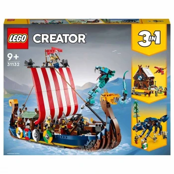 LEGO Creator Viking Gemisi ve Midgard Yılanı 31132