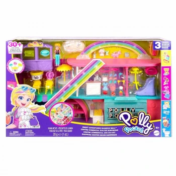 Polly Pocket Gökkuşağı Alışveriş Merkezi Oyun Seti