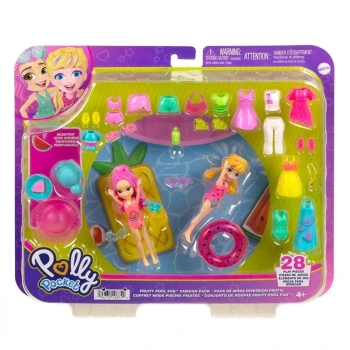 Polly Pocket ve Arkadaşları Meyveli Havuz Moda Paketi HKV95