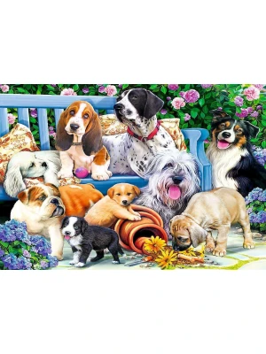 Trefl Puzzle Dog In The Garden 1000 Parça