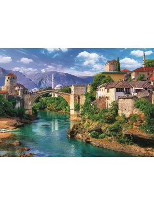 Trefl Puzzle Old Bridge In Mostar, Bosnia And Herzerg 500 Parça