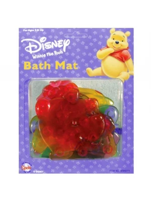 Winnie The Pooh Rubber Bath Mat 4 Parça