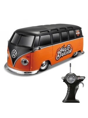 Maisto Tech 1:24 Harley-Davidson Volkswagen Van Samba R/C Uzaktan