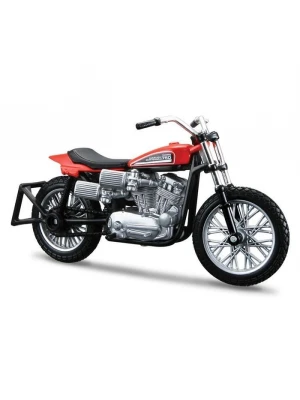 Maisto Harley Davidson 1972 XR750 Racing Bike 1:18 Model Motorsik
