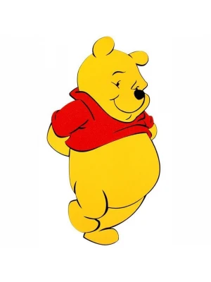 Winnie The Pooh Eva Duvar Süsü