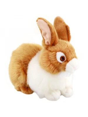 Animals Of The World Açık Kahve Tavşan Peluş Oyuncak 23 cm