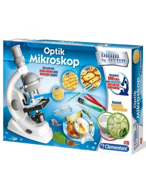 Clementoni Bilim ve Oyun Deney Seti Optik Mikroskop
