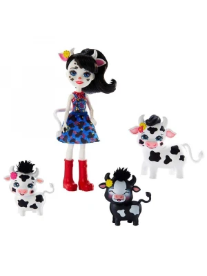 Enchantimals Aile Serileri Oyun Seti Cambrie Cow