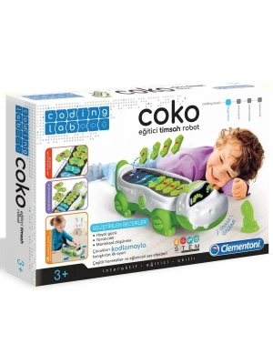 Clementoni Coding Lab Coco Eğitici Timsah Robot